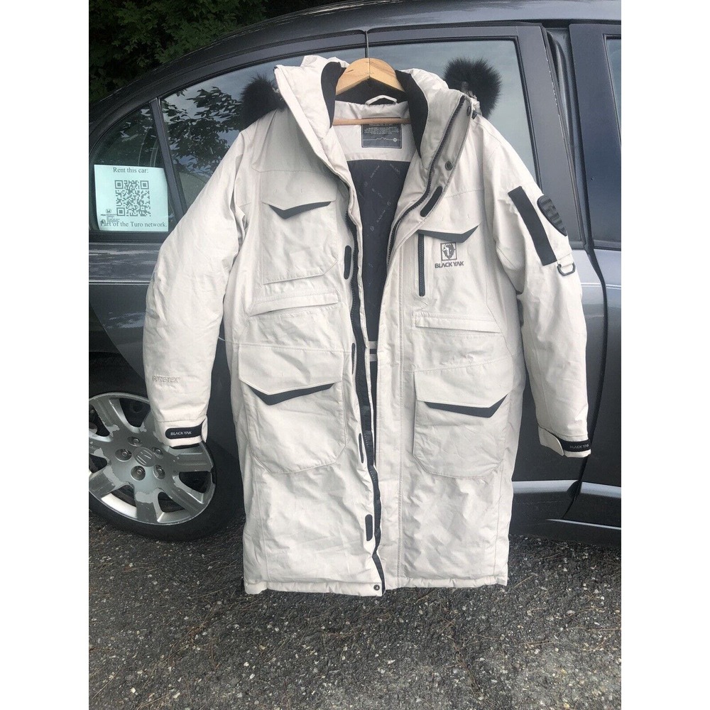 Black Yak Signature Ice Edge GOOSE DOWN Mountaineering Jacket Gore Tex EUC c